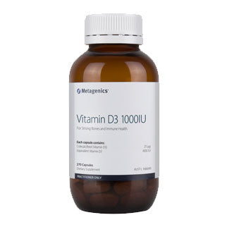 Vitamin D3 1000IU 270 capsules